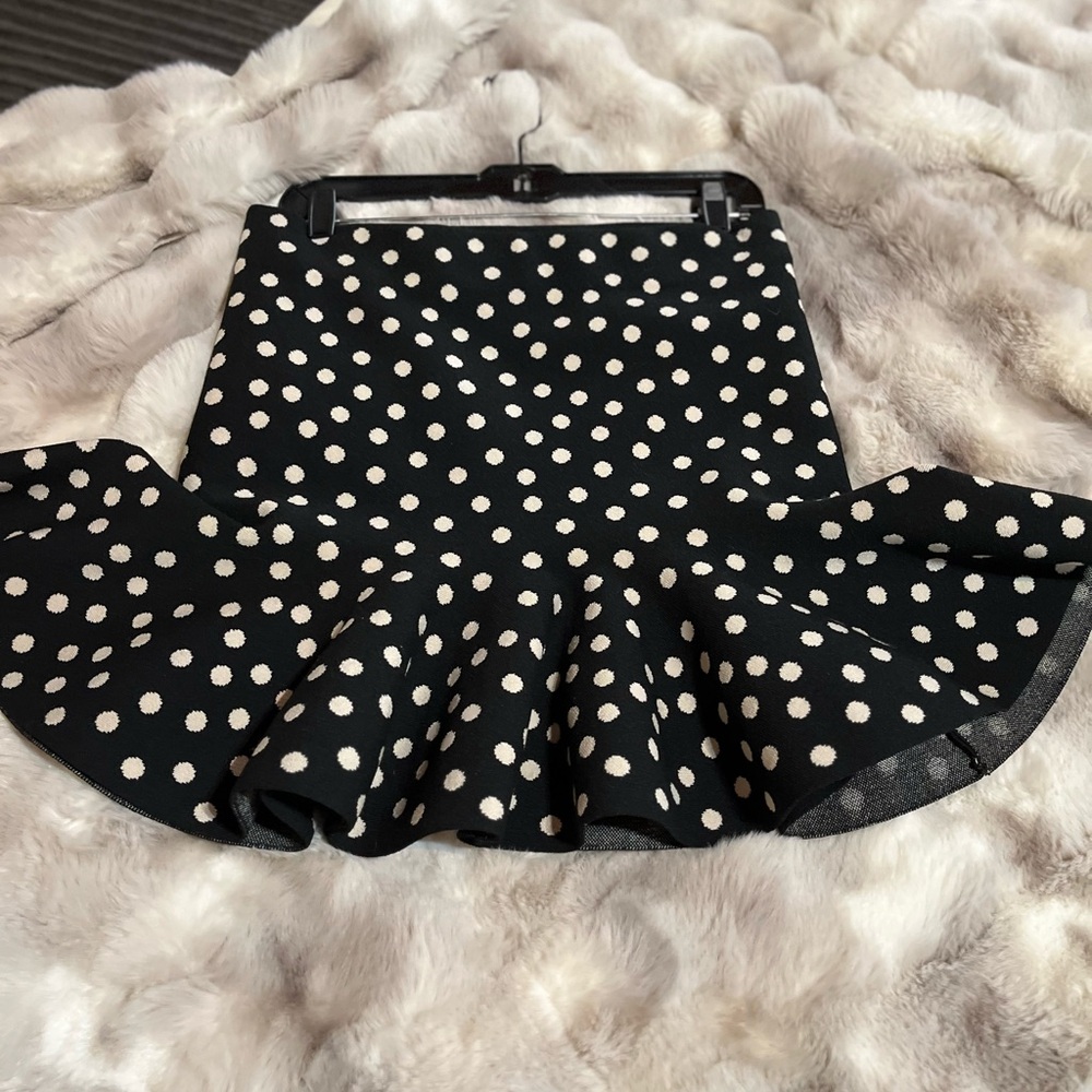 Express Black Body Contour Skirt